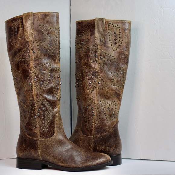 THE FRYE COMPANY Deborah Studded Tall - Picture 9 of 12
